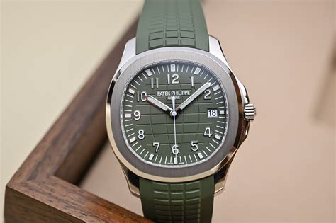 patek philippe green band|patek philippe green face.